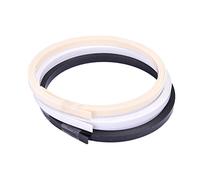 3 Pieces ABS Plastic Guitar Bass Ukulele Mandolin Binding Purfling Strips