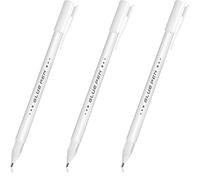 3 Pieces Adhesive Fine Tip Glue Pen Quick Dry Crafting Fabric Liquid Glue Pen Precision Provides Point Application for Die-cuts Glitter Card Making Quilting Crafts Supplies