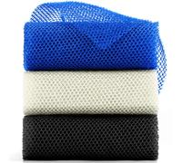 3 Pieces African Exfoliating Net, High-Quality Nylon Body Scrubbers For Promoting Blood Circulation And Deep Skin Cleansing, Nice Foaming