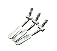 3 Pieces Alloyed Handles Hand Grips Accessories,Compatible for MQL Soft Serve Ice Cream Machines Replacements Fittings