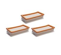 3 Pieces/Batch Washable Filters are Suitable Fit for Karcher DS5500, DS6000, DS5600, DS5800 Vacuum Parts & Accessories (Color : Orange) (Color : Orange)