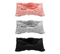 3 Pieces Bow Headbands, Headbands For Women, Face Wash Headbands, Knitted Headbands For Women, Makeup Headband Decoration
