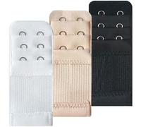 3 Pieces Bra Extensions 3 Hook,Bra Extenders 3 Hook Uk,Bra Extenders 3 Hooks,Bra Extender,Women's Bra Extenders,Soft And Comfortable Bra Extension Strap, Bra Extension Strap,For Women Bra Extende