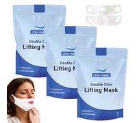 3 Pieces Chinology Double Chin Lifting Mask, Chin Lift Mask, Moisturizes and Tightens the Skin, the Texture Is Light and Fits the Skin, and Changes the Jawline