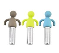 3 Pieces Creative Tea Filter, Stainless Steel Tea Brewer, Tea Brewing Accessories, Fun Tea Filter.