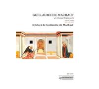 3 pièces de Guillaume de Machaut. Vocal And Guitar.