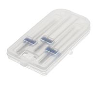 3 Pieces Double Twin Needles Pins Sewing Machine Accessories with Plastic Box