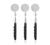 3 Pieces Extendable Round Mirror, Car Inspection Mirror, Retractable Mirror, Multi-Function Mirror Tool.