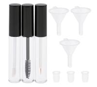 3 Pieces Eyelash Growth Mascara Tube Eyeliner Lip Gloss Vials Funnels 7ml 3 pcs 7ml