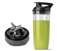 3 Pieces for nutribullet Ultra 1200W Personal Blender Replacement Parts, 900ml Cup with to-Go Lid & Extractor Blade Assembly Compatible with NutriBullet Ultra/Ultra Plus/Turbo/SmartSense Combo Blender