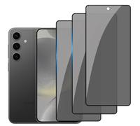 3 Pieces for Samsung Galaxy S24 for Tempered Glass Screen Protector Privacy Screen Protector for Galaxy S24 6.2 Inch Screen Protector Edge to Edge Bubble Free