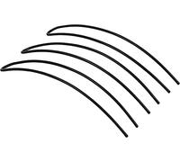 3 Pieces - French XXL High-end Steel Hair Pins for Buns - Christophe-Nicolas Biot (Black)