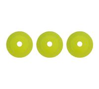 3 Pieces Glass Slicing Disc Portable Replacement Professional Ceramic Polishing Grinding Grinder Wheel Accessories Yellow