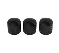 3 Pieces Guitar Knobs Volume Tone Control Tops Hat 6mm/0.24in Shaft Hole Potentiometer Control Volume Knobs