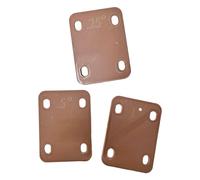 3 Pieces Guitar Neck Plate Guitar Neck Shims Set for Guitarist Guitar Masters