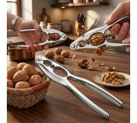 3 Pieces Heavy Duty Nut Crackers Walnut Crackers Nut Opener Shell Remover Tools