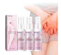 3 Pieces Intimate Deodorant Spray for Women - 20 ml Herbal Extract for Odour Protection and Itching Relief