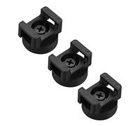 3 Pieces Magnetic Cable Zip Ties Mount, Heavy Duty Magnetic Cable Tie Base Multipurpose Cable Ties Mount Magnetic Cable Ties Holder for Cable Zip Ties Organizer