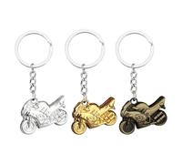 3 Pieces Motorcycle Keychains, Creative Personalized Keychains, Metal Keychains, Fashionable Decorative Keychains
