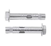3 pieces of 304 M6-M8 stainless steel external hexagonal expansion screw concrete anchoring tension bolts(M6*150mm)