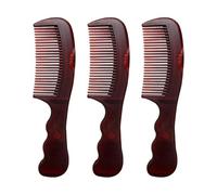 3 Pieces Of Anti-Dandruff Comb, Hair Combing Tools, Massage Comb, Hair Salon Accessories, Plastic Comb.