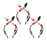 3 Pieces Of Bow Headbands, Bow Headbands, Fashionable Retro Headbands, Women'S Headbands, Clothing Accessories