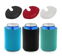 3 Pieces of Can Insulation Cover, 3 Pieces of Can Sealing Sheet, Soda Can Cooler, Dust-Proof Fresh-Keeping Sealing Cover, Suitable for Cans, Beer Bottles, Mineral Water Bottles
