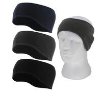 3 Pieces Of Ear Protection Headbands, Winter Warm Earmuffs, Simple Solid Color Hairbands, Unisex, Outdoor Cold-Proof Headbands