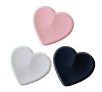 3 Pieces Of Love Mobile Phone Holder, Mobile Phone Handle On The Back Of The Mobile Phone, Support On The Back Of The Mobile Phone, Removable Bracket, And Mobile Phone Grip (Pink, Black, White).