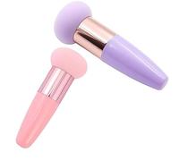 3 Pieces Of Makeup Sponge And 8 Pieces Of Makeup Brush, Mushroom Head Beauty Powder Puff, Convenient And Practical Beauty Tools, Loose Powder And Other Base Makeup Scenes.