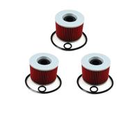 3 Pieces Oil Filter for EX250R 250 ZR400 ZR750 ZR7 750 ZZR1100 ZX600 ZR1100 ZG1000 ZRX1200 ZX11 1100 EL250