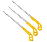 3 Pieces Outdoor Portable Hand Saw, Garden Small Hand Saw with Non-Slip Handle, Easy Cutting Pruning Saw for Gardening Camping Pruning Saw Cutting Wood