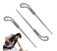 3 Pieces Outdoor Portable Hand Saw, MiniWall Panel Rugged Wood Working Small Saw with Non-Slip Handle, Easy Cutting Pruning Saw, Fine-Toothed Hand Saw for Garden Pruning