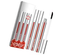 3 Pieces Peeling Off Lip Liner Stain Set Matte Finish Contouring Lip Makeup For Women Precise Cosmetic