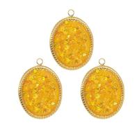 3 Pieces Practical Sturdy Steel Sunflowers Pendant Accessory For Women Featuring Enameled Tarot Card Crescents Star Charm Star Necklace