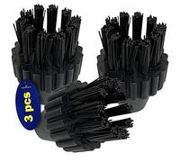 3 Pieces Round Cleaning Brush for Steam Cleaning Household for Polti Vaporetto 10 Years Warranty - MONTERAL