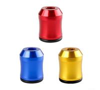 3 Pieces Screwdriver Magnetizer Rings for 6.35mm Bits, Aluminum Alloy Magnetic Tool to Magnetize and Demagnetize Screwdriver Heads(A)