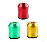 3 Pieces Screwdriver Magnetizer Rings for 6.35mm Bits, Aluminum Alloy Magnetic Tool to Magnetize and Demagnetize Screwdriver Heads(D)