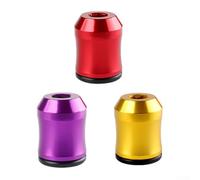 3 Pieces Screwdriver Magnetizer Rings for 6.35mm Bits, Aluminum Alloy Magnetic Tool to Magnetize and Demagnetize Screwdriver Heads(B)