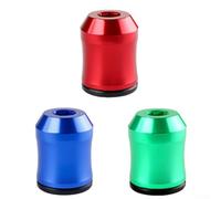 3 Pieces Screwdriver Magnetizer Rings for 6.35mm Bits, Aluminum Alloy Magnetic Tool to Magnetize and Demagnetize Screwdriver Heads(C)
