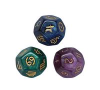 3 Pieces/Set Constellation Play Polyhedral Acrylic Dice on More