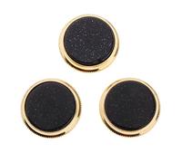 3 Pieces/Set Trumpet Finger Buttons Trumpet Cap Screws Instrument Parts Type 5, blue sandstone