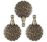 3 Pieces Sewing Yarn Cutters Pendants Round Thread Cutters Pendants DIY Sewing Tools for Sewing Craft Pendant Supplies