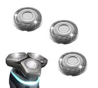 3 Pieces SH91/52 Electric Shaver Series Compatible with Philips Series 9000 (S9xxx) and S9000 (SP98xx) Replacement Blades - Mens Rotary Self-Sharpening Precision Blades