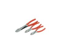 Neilsen CT1611 3pc Side Cutters Set - 6", 8", 10" (150mm, 200mm, 250mm) with Dipped PVC Comfort Handles, Ideal for Electrical Work, DIY Projects and Wire Cutting