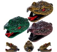 3 Pieces Snake Whistle - Aztec Death Whistle - Halloween Theme Party Snake Whistles - Human Like Screams Loud Ghost Whistles | For Collectible Halloween Gag