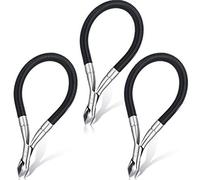 3 Pieces Spring Cuticle Trimmer, Easy to Remove Grip and Snip Spiral Shear Dead Skin Remover Nipper Pedicure Manicure Tools for Nails