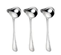 3 Pieces Stainless Steel Spoons, Kitchen Spoons, Creative Kitchen Utensils, Sauce Spoons, Long Handle Kitchen Spoons