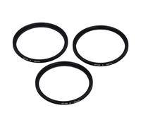 3 Pieces Star burst Lens Filter, 4 Points,6 Points,8 Points 55mm Star Filter, HD Clear Coating Adjustable Cross Screen Star burst Filter with Storage Pouch for DSLR Cameras