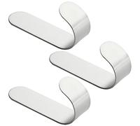 3 Pieces Sticky Door Hooks, Sticky Wall Hooks, Self Adhesive Coat Hooks